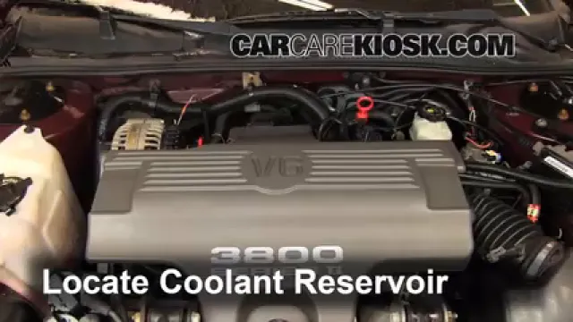 1999 Chevrolet Monte Carlo Z34 3.8L V6 Refrigerante (anticongelante) Sellar pérdidas